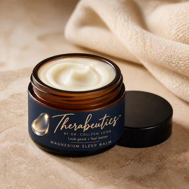 Magnesium Sleep Balm — Therabeutics packaging mockup